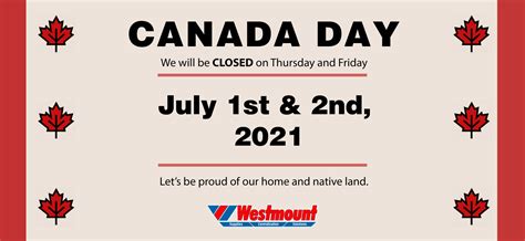 canada day stores open today